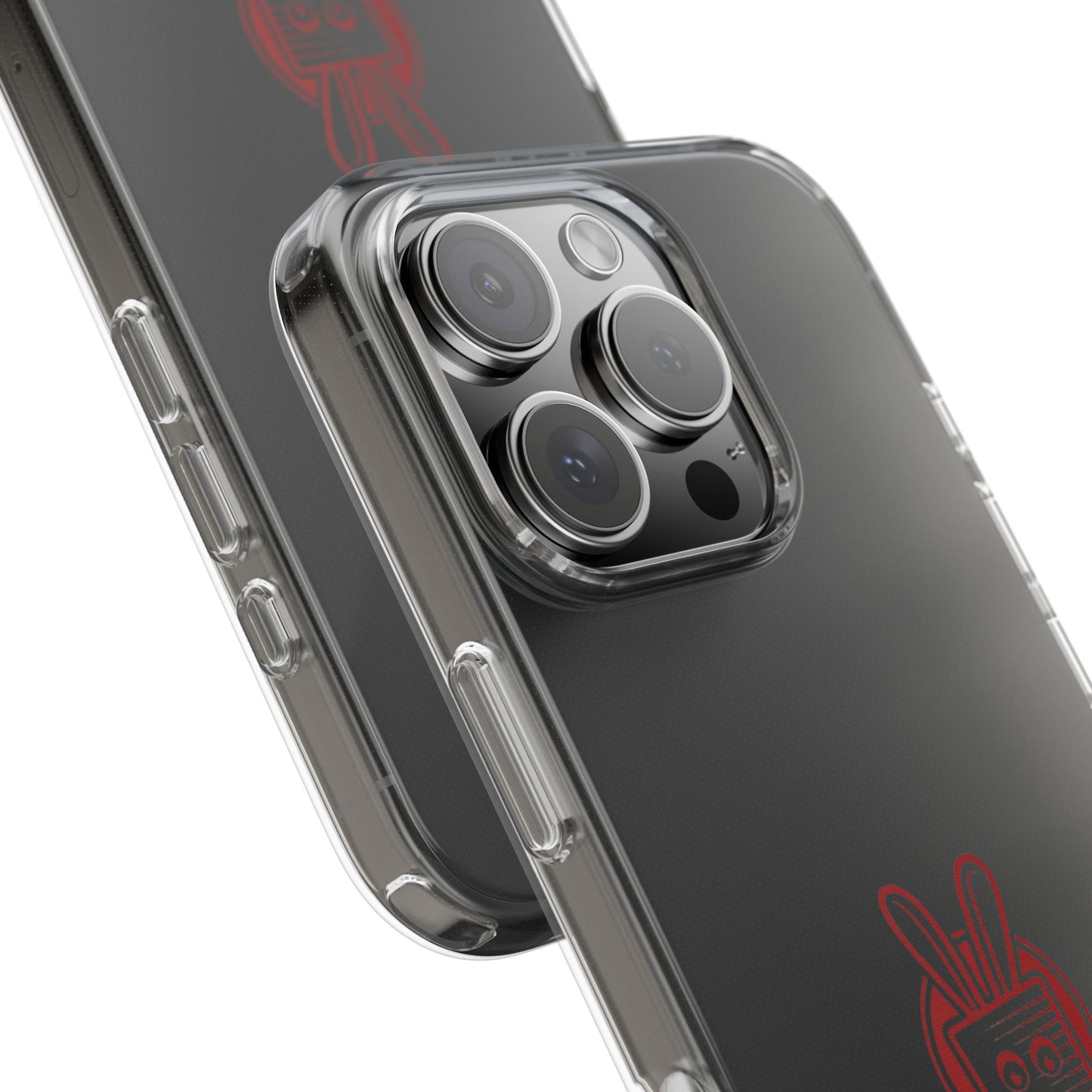 Ugly Bunny Winery Clear Phone Case