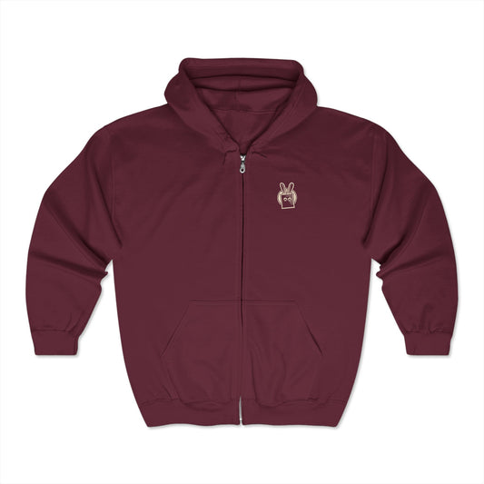 Full Zip Hooded Sweatshirt
