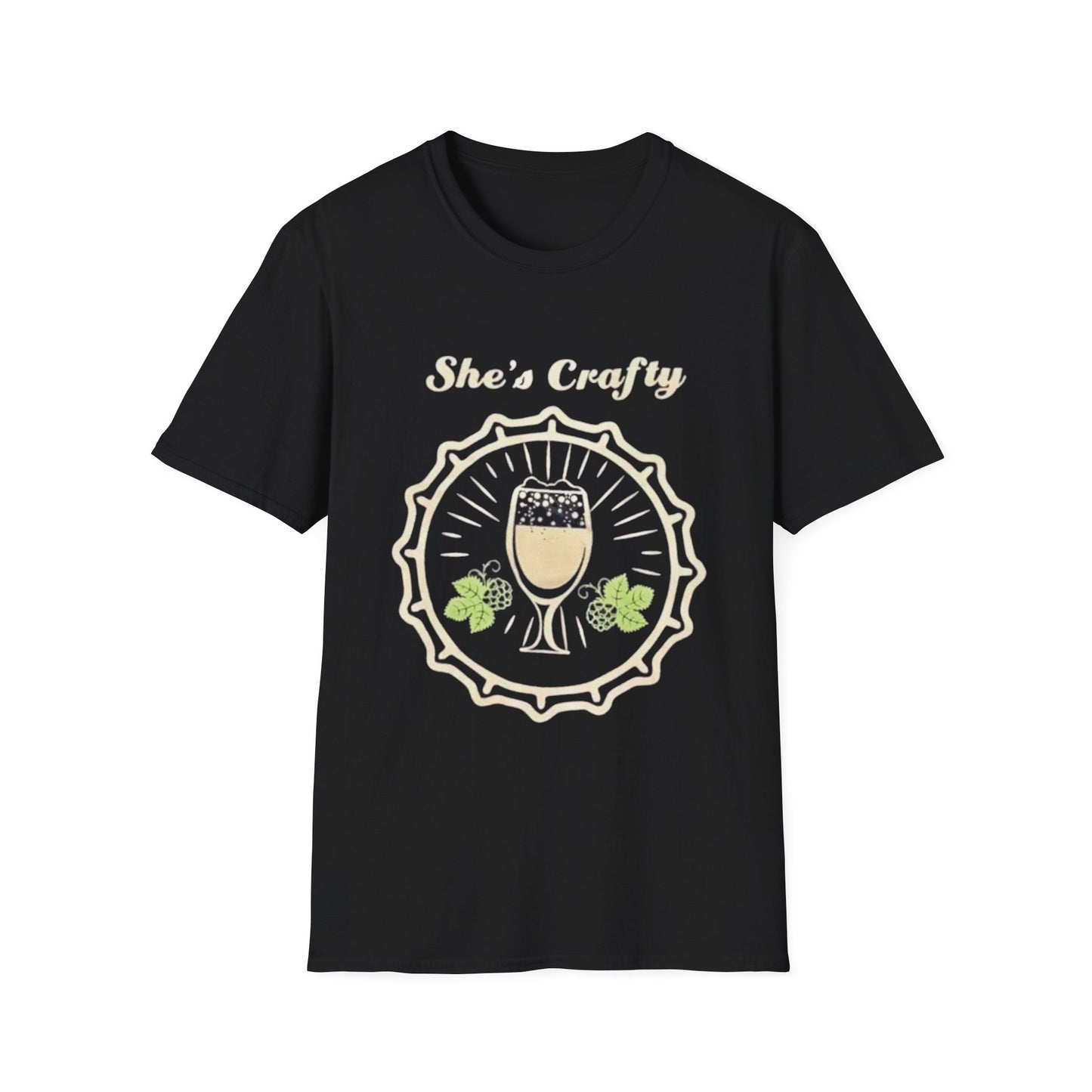 She's Crafty - Softstyle T-Shirt