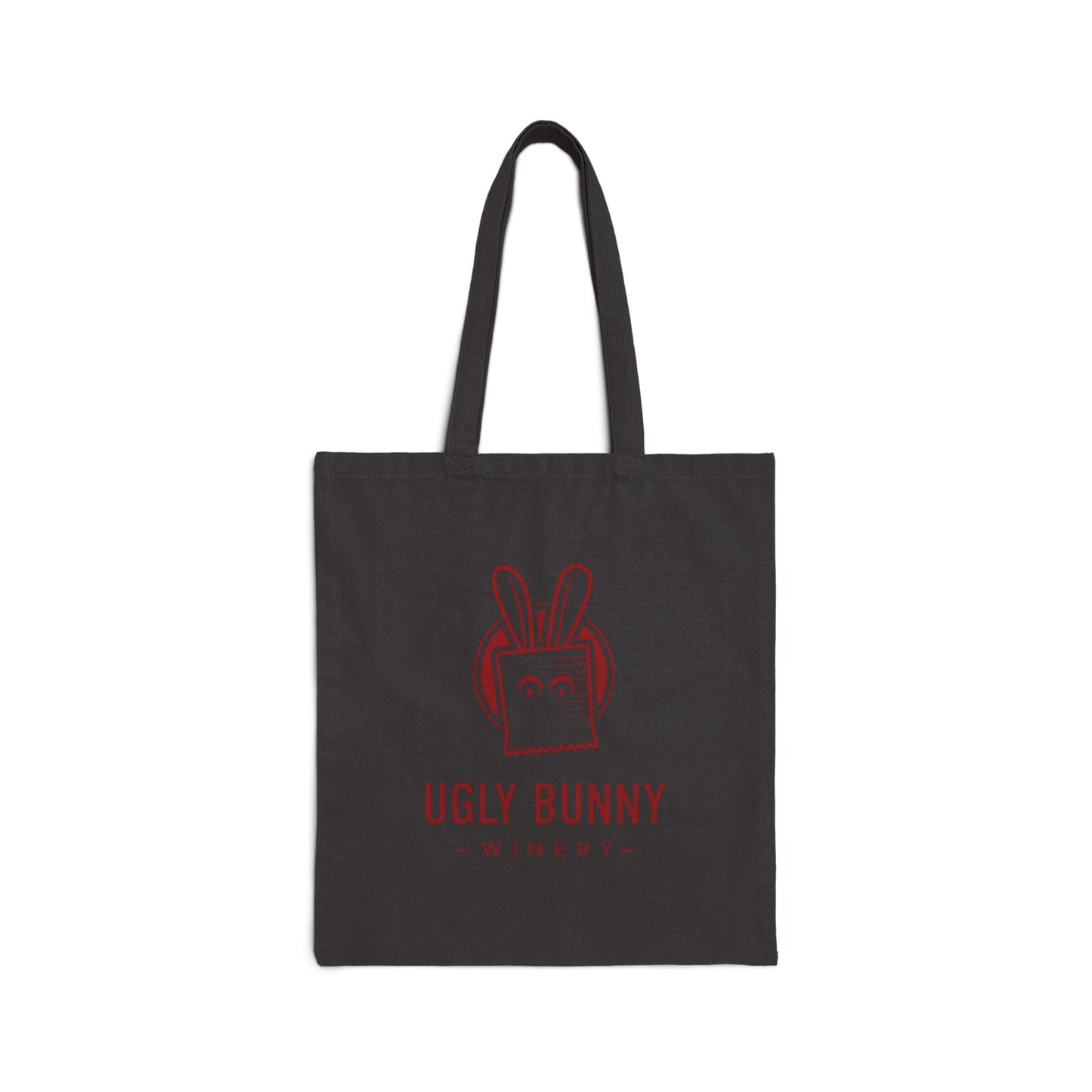 Ugly Bunny Winery Cotton Canvas Tote Bag