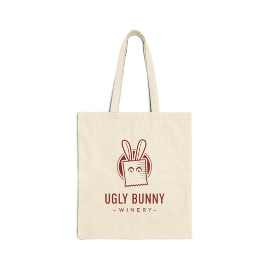 Ugly Bunny Winery Cotton Canvas Tote Bag