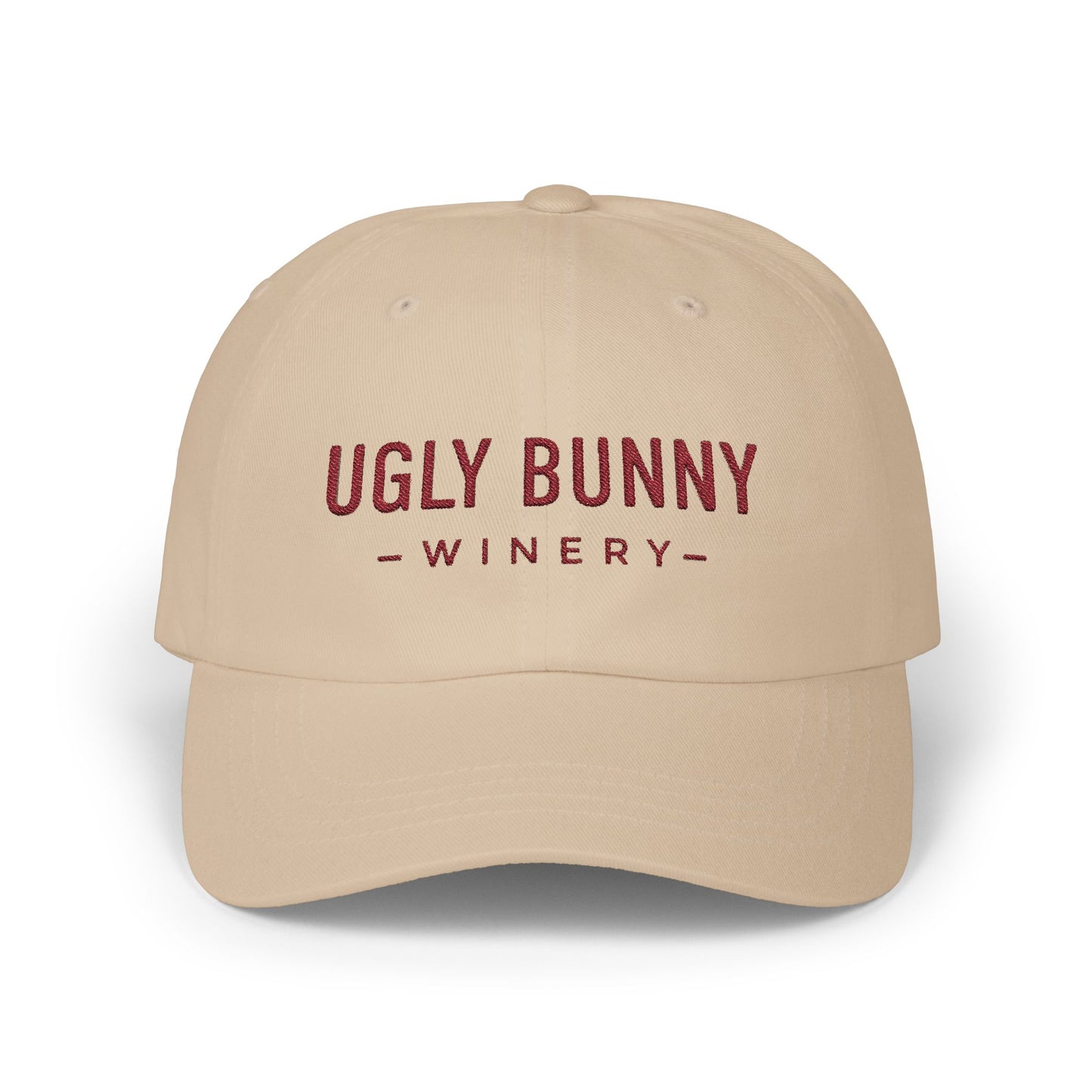 Ugly Bunny Winery Classic Embroidered Dad Cap