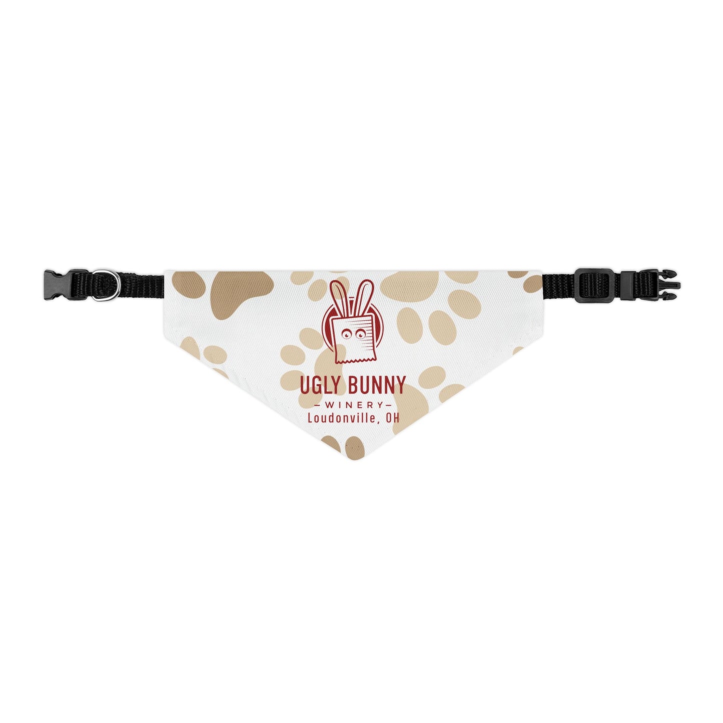 Pet Bandana Collar for Dogs - Ugly Bunny