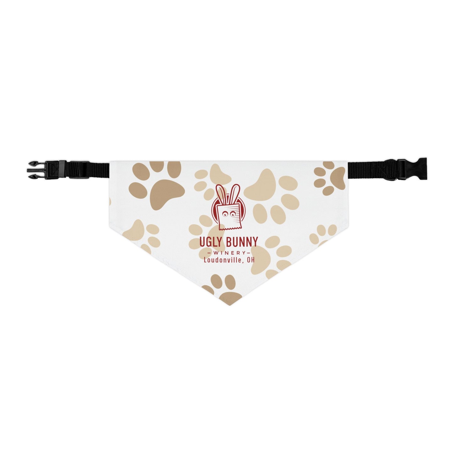 Pet Bandana Collar for Dogs - Ugly Bunny