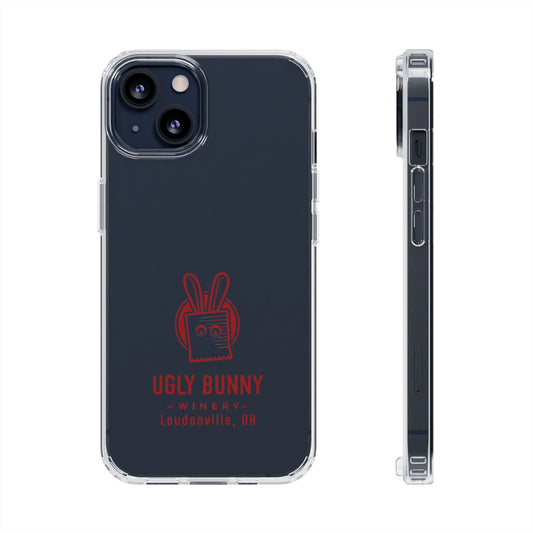 Ugly Bunny Winery Clear Phone Case