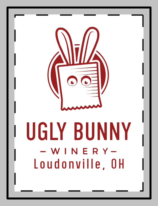 Ugly Bunny Winery Magnet
