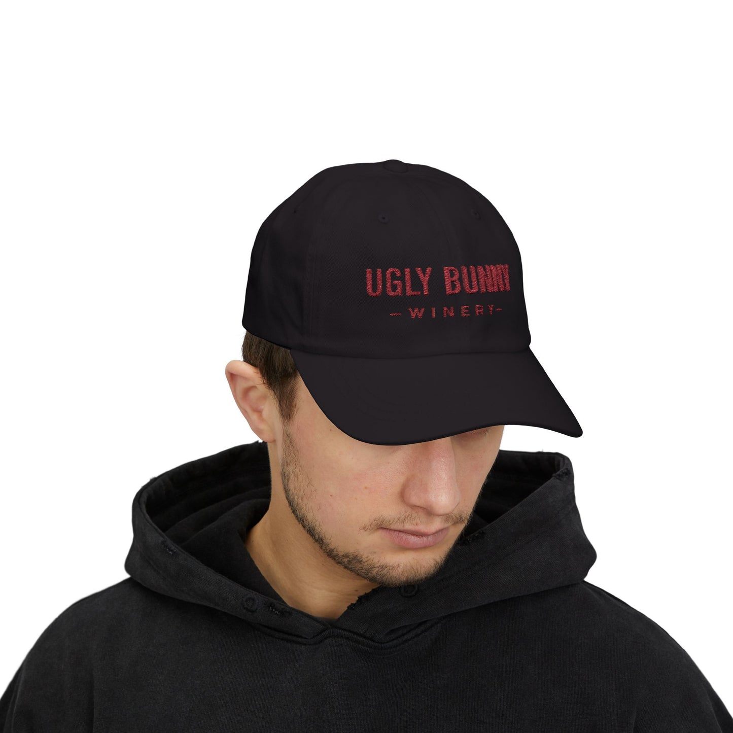 Ugly Bunny Winery Classic Embroidered Dad Cap