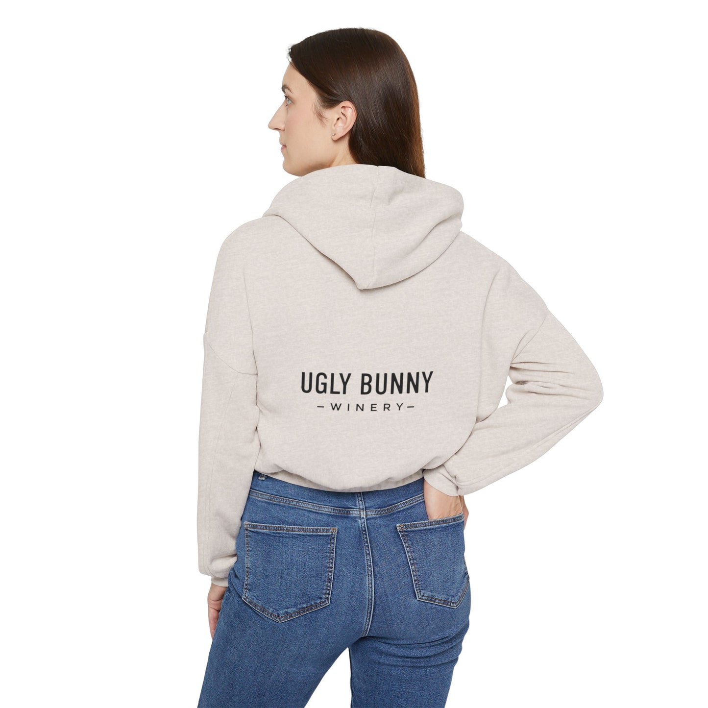 Ugly Bunny Logo Cinched Bottom Hoodie