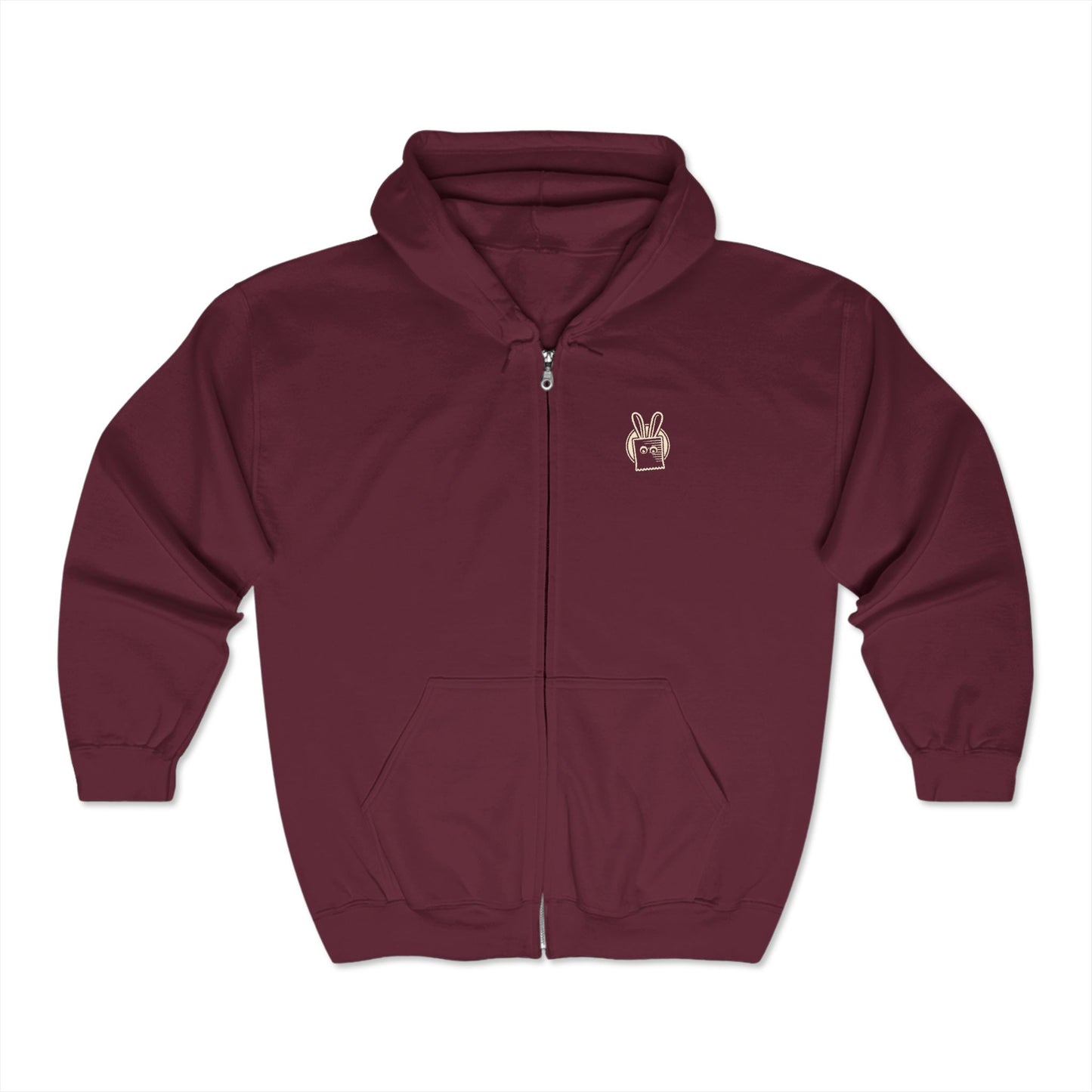 Full Zip Hooded Sweatshirt
