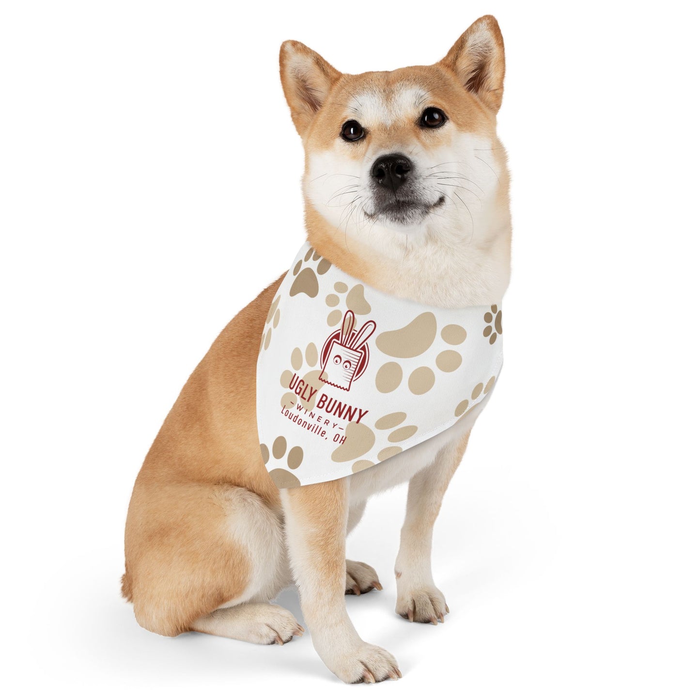 Pet Bandana Collar for Dogs - Ugly Bunny