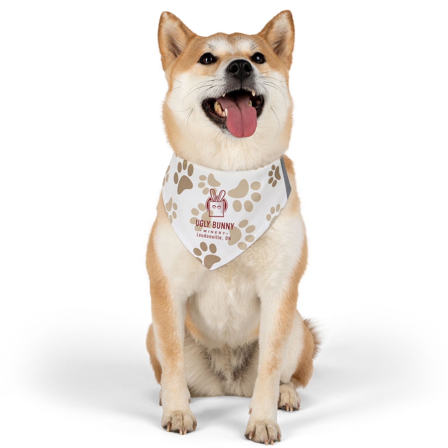 Pet Bandana Collar for Dogs - Ugly Bunny