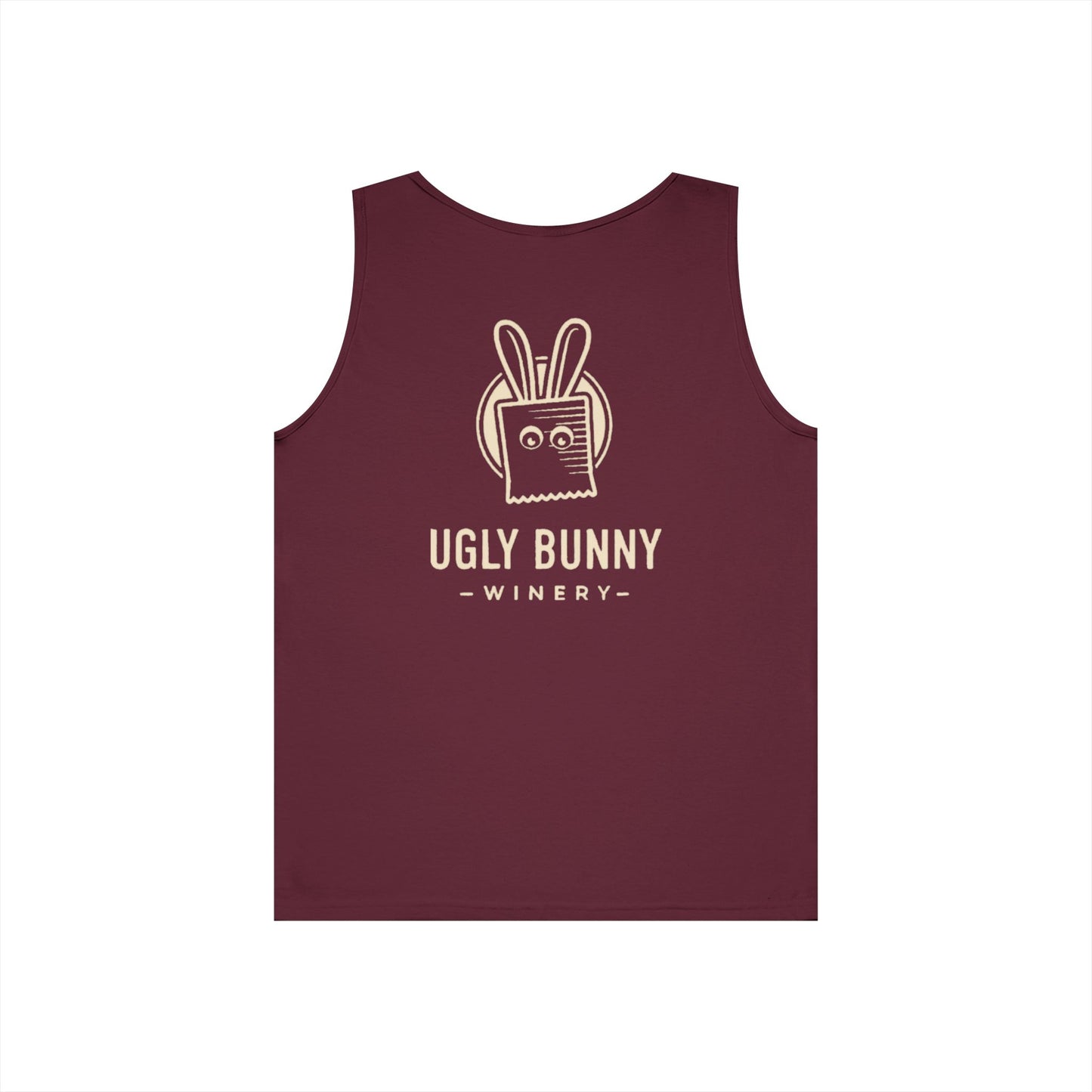 Will Work for Wine - Tank Top - Heavy Cotton