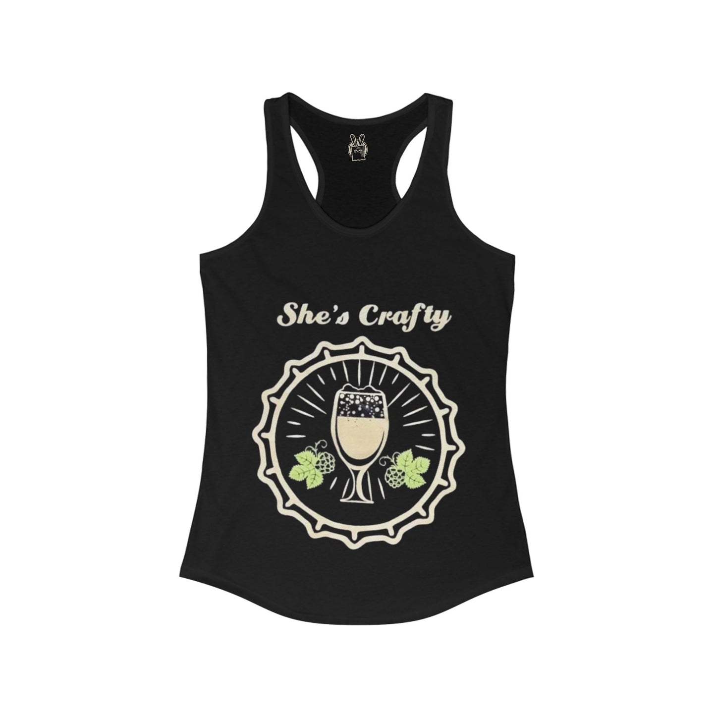 She's Crafty Tank Top - Racerback