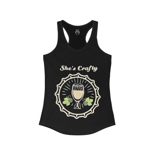 She's Crafty Tank Top - Racerback
