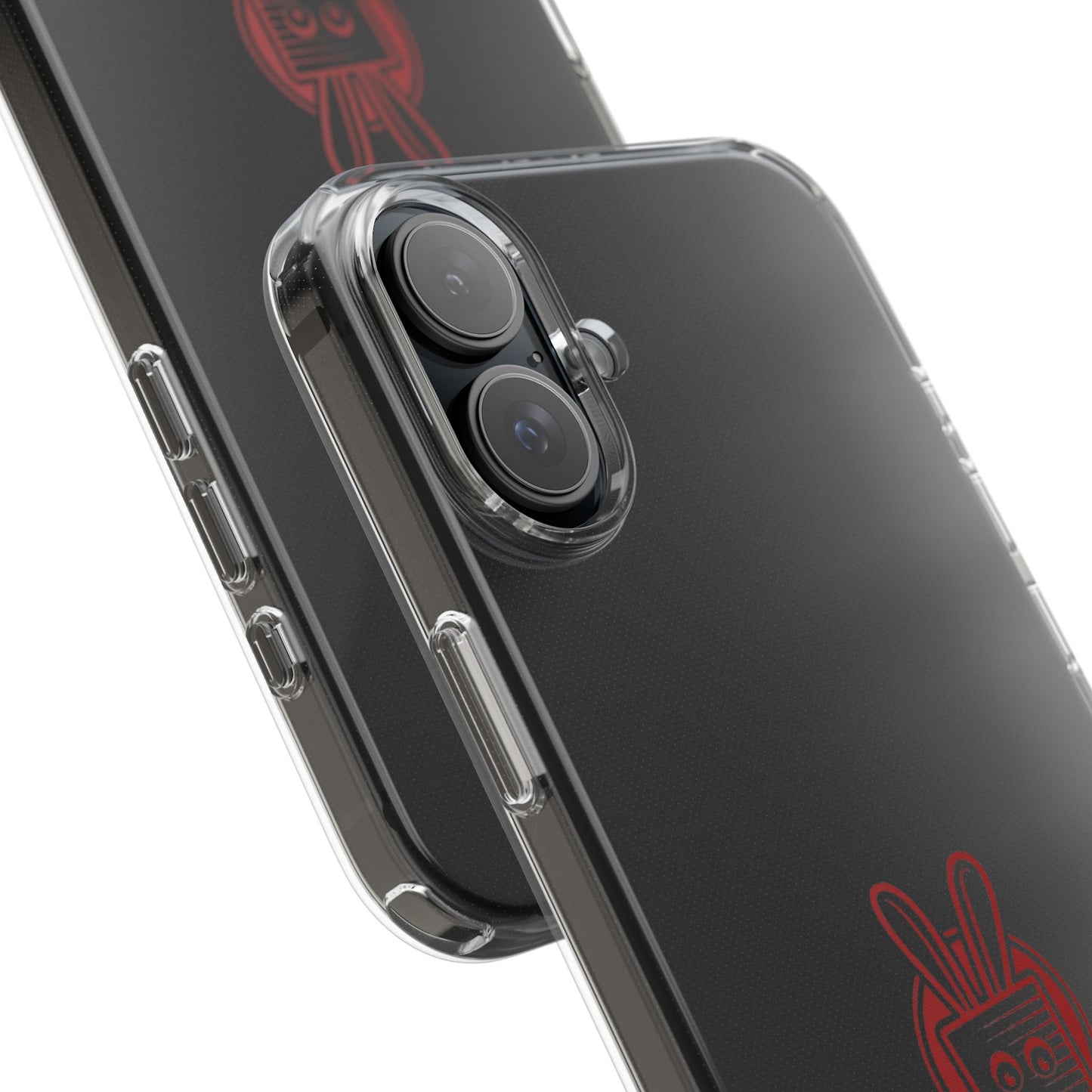 Ugly Bunny Winery Clear Phone Case