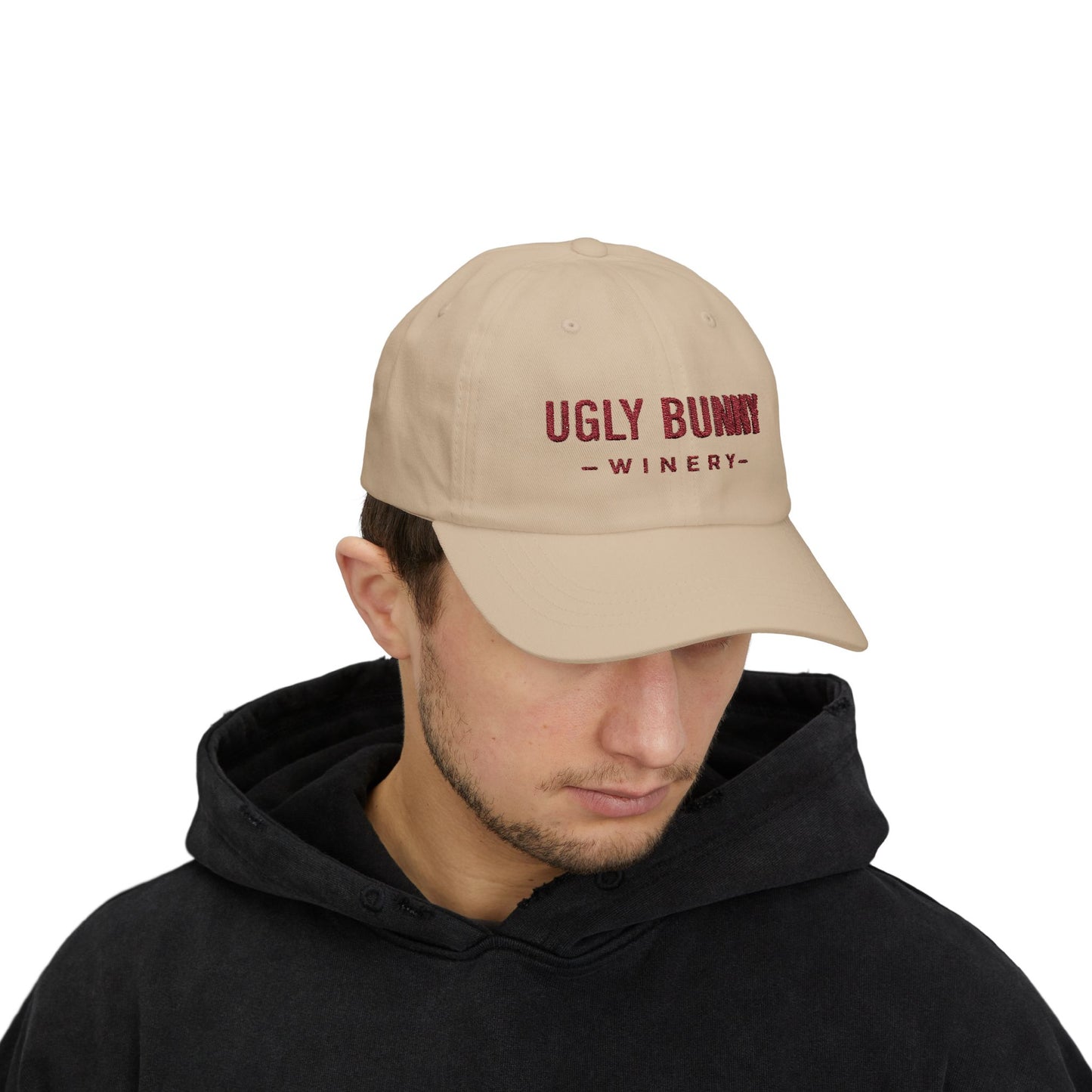 Ugly Bunny Winery Classic Embroidered Dad Cap