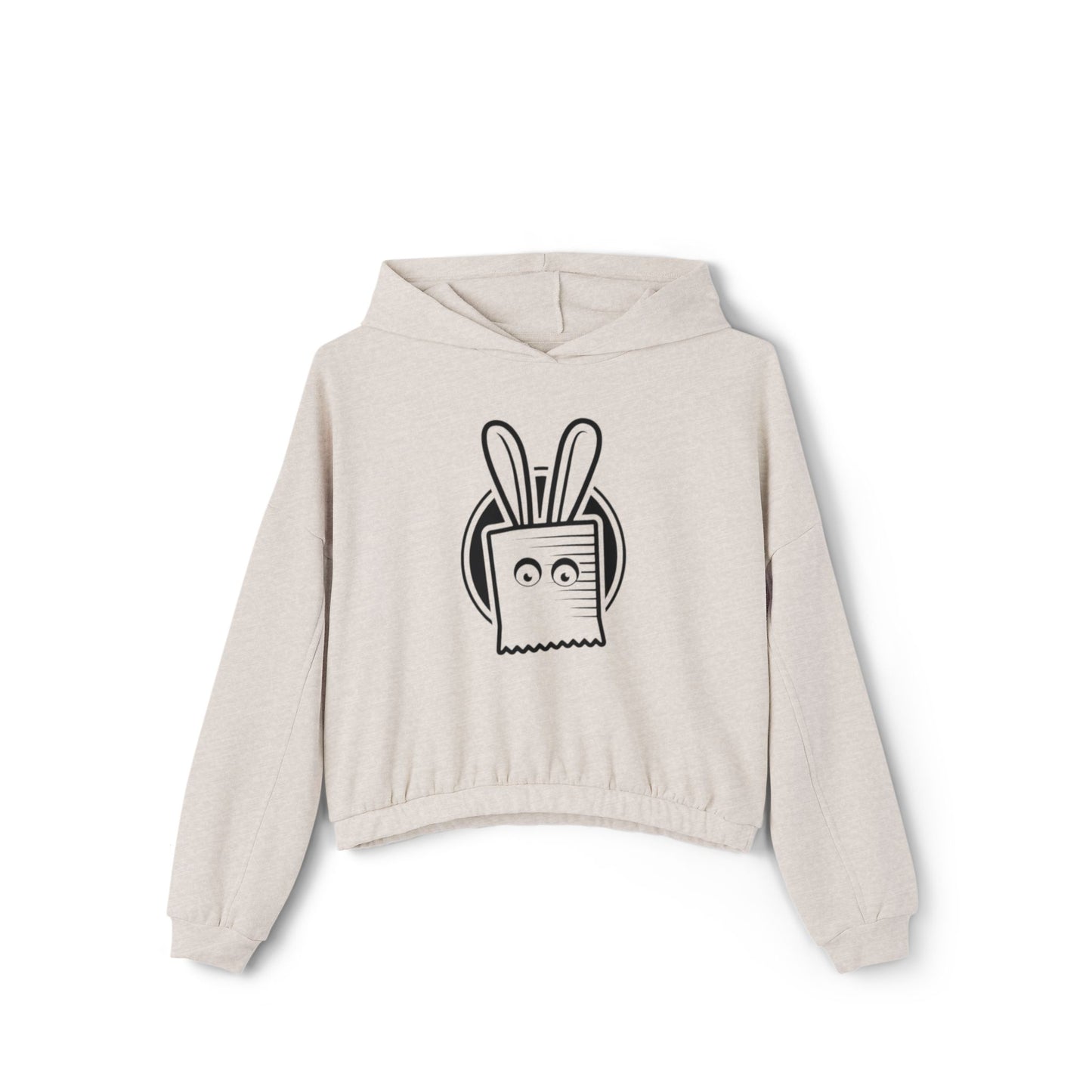 Ugly Bunny Logo Cinched Bottom Hoodie