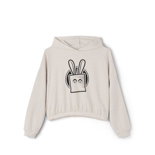 Ugly Bunny Logo Cinched Bottom Hoodie